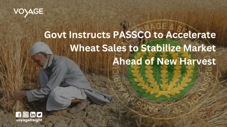 Wheat sacks being sold by Passco in Pakistan