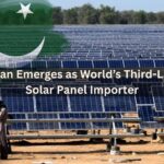Solar panels highlighting growth in the Pakistan import & export sector
